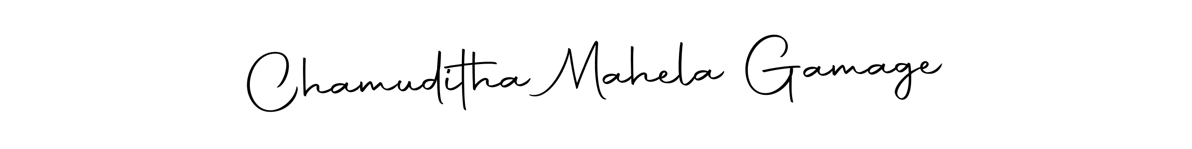 Chamuditha Mahela Gamage stylish signature style. Best Handwritten Sign (Autography-DOLnW) for my name. Handwritten Signature Collection Ideas for my name Chamuditha Mahela Gamage. Chamuditha Mahela Gamage signature style 10 images and pictures png