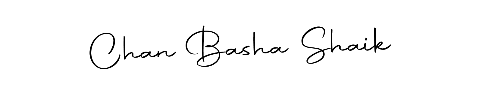 Use a signature maker to create a handwritten signature online. With this signature software, you can design (Autography-DOLnW) your own signature for name Chan Basha Shaik. Chan Basha Shaik signature style 10 images and pictures png