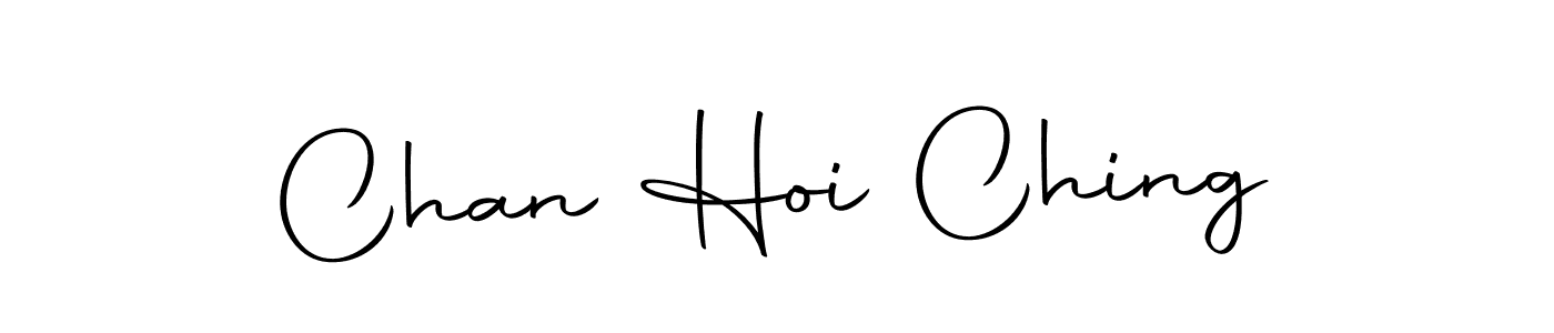 Make a beautiful signature design for name Chan Hoi Ching. Use this online signature maker to create a handwritten signature for free. Chan Hoi Ching signature style 10 images and pictures png