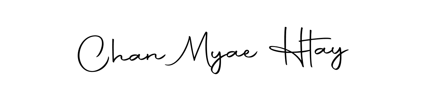 How to make Chan Myae Htay name signature. Use Autography-DOLnW style for creating short signs online. This is the latest handwritten sign. Chan Myae Htay signature style 10 images and pictures png