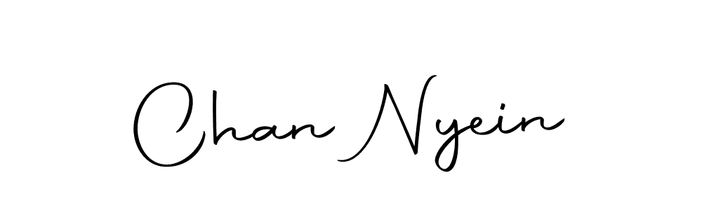 Make a beautiful signature design for name Chan Nyein. Use this online signature maker to create a handwritten signature for free. Chan Nyein signature style 10 images and pictures png