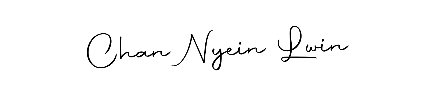 You should practise on your own different ways (Autography-DOLnW) to write your name (Chan Nyein Lwin) in signature. don't let someone else do it for you. Chan Nyein Lwin signature style 10 images and pictures png