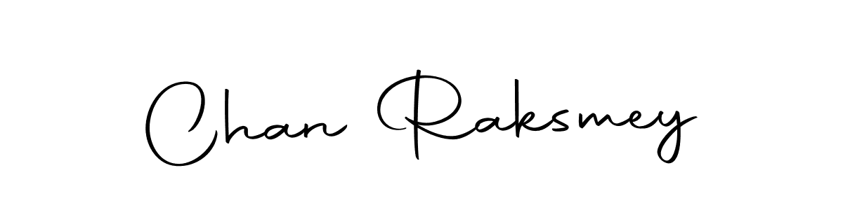 How to make Chan Raksmey signature? Autography-DOLnW is a professional autograph style. Create handwritten signature for Chan Raksmey name. Chan Raksmey signature style 10 images and pictures png