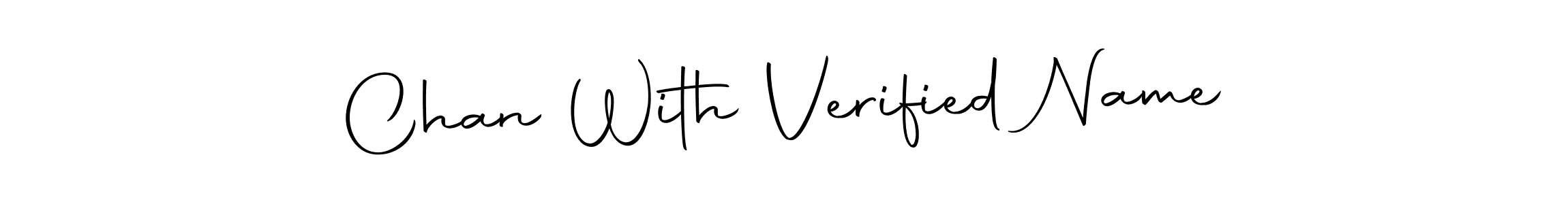 How to Draw Chan With Verified Name signature style? Autography-DOLnW is a latest design signature styles for name Chan With Verified Name. Chan With Verified Name signature style 10 images and pictures png