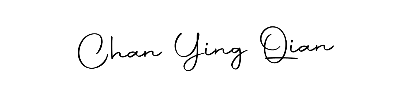 Create a beautiful signature design for name Chan Ying Qian. With this signature (Autography-DOLnW) fonts, you can make a handwritten signature for free. Chan Ying Qian signature style 10 images and pictures png