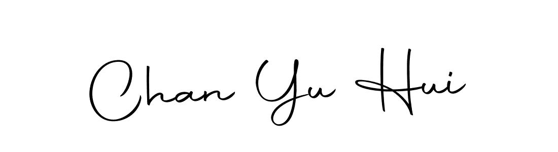 Create a beautiful signature design for name Chan Yu Hui. With this signature (Autography-DOLnW) fonts, you can make a handwritten signature for free. Chan Yu Hui signature style 10 images and pictures png