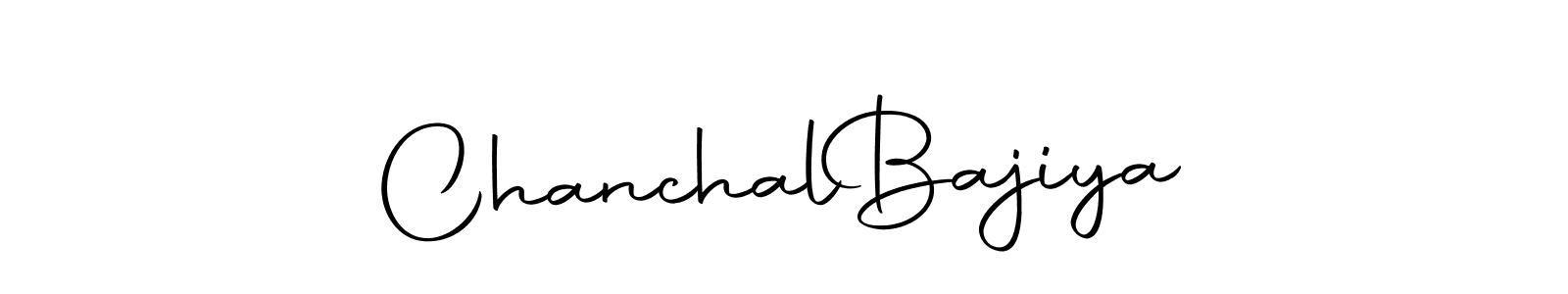 Make a beautiful signature design for name Chanchal  Bajiya. Use this online signature maker to create a handwritten signature for free. Chanchal  Bajiya signature style 10 images and pictures png