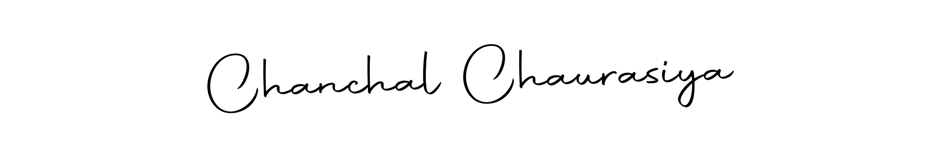 Use a signature maker to create a handwritten signature online. With this signature software, you can design (Autography-DOLnW) your own signature for name Chanchal Chaurasiya. Chanchal Chaurasiya signature style 10 images and pictures png