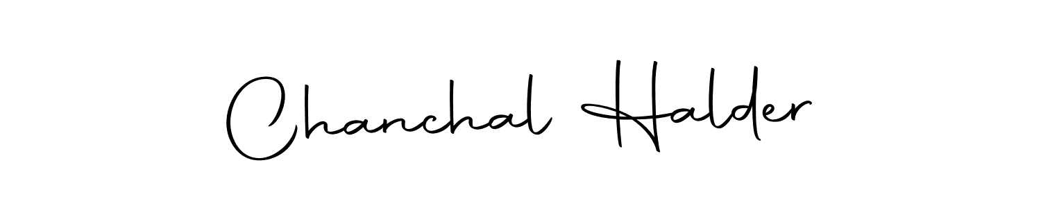 Design your own signature with our free online signature maker. With this signature software, you can create a handwritten (Autography-DOLnW) signature for name Chanchal Halder. Chanchal Halder signature style 10 images and pictures png