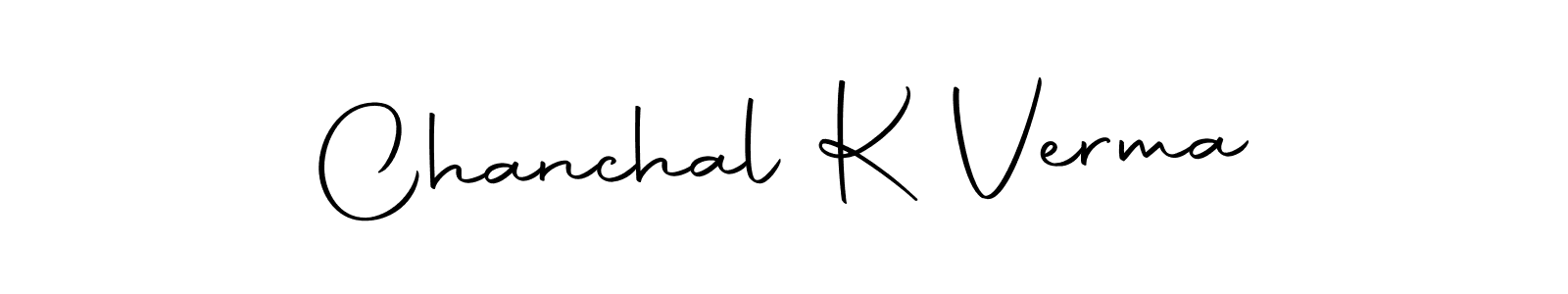 Chanchal K Verma stylish signature style. Best Handwritten Sign (Autography-DOLnW) for my name. Handwritten Signature Collection Ideas for my name Chanchal K Verma. Chanchal K Verma signature style 10 images and pictures png