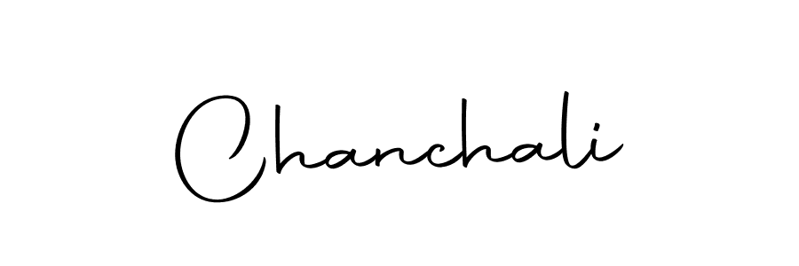 Design your own signature with our free online signature maker. With this signature software, you can create a handwritten (Autography-DOLnW) signature for name Chanchali. Chanchali signature style 10 images and pictures png