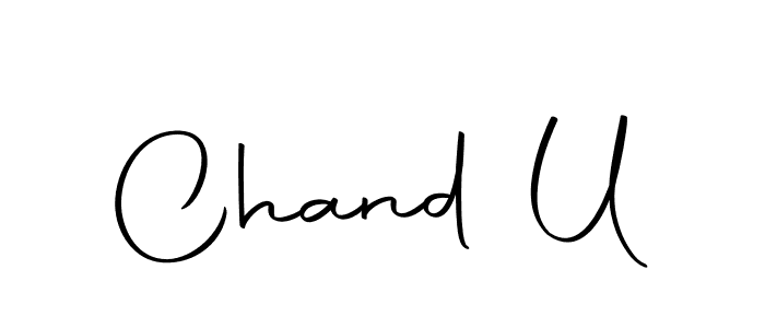 How to make Chand U signature? Autography-DOLnW is a professional autograph style. Create handwritten signature for Chand U name. Chand U signature style 10 images and pictures png