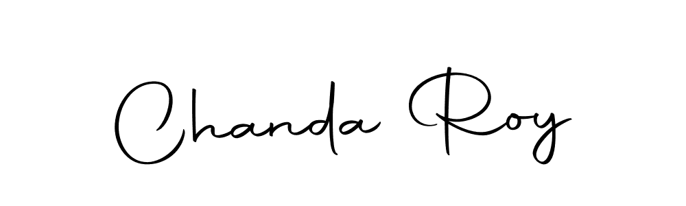 Use a signature maker to create a handwritten signature online. With this signature software, you can design (Autography-DOLnW) your own signature for name Chanda Roy. Chanda Roy signature style 10 images and pictures png