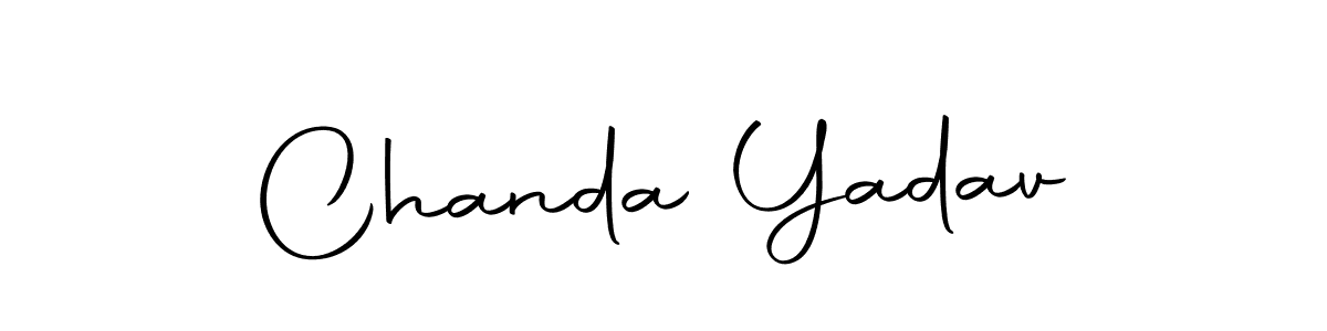 Once you've used our free online signature maker to create your best signature Autography-DOLnW style, it's time to enjoy all of the benefits that Chanda Yadav name signing documents. Chanda Yadav signature style 10 images and pictures png