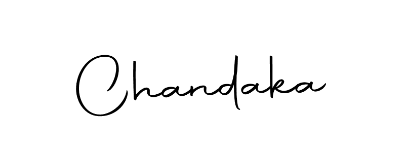 Make a beautiful signature design for name Chandaka. Use this online signature maker to create a handwritten signature for free. Chandaka signature style 10 images and pictures png