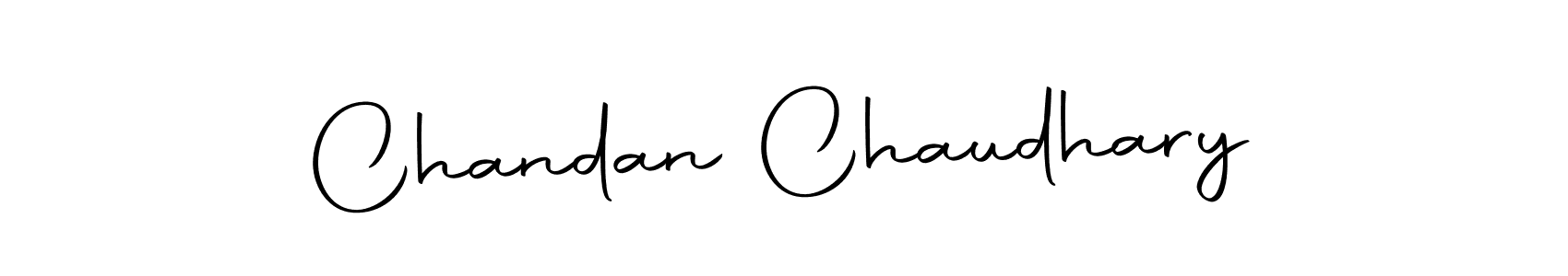 Design your own signature with our free online signature maker. With this signature software, you can create a handwritten (Autography-DOLnW) signature for name Chandan Chaudhary. Chandan Chaudhary signature style 10 images and pictures png