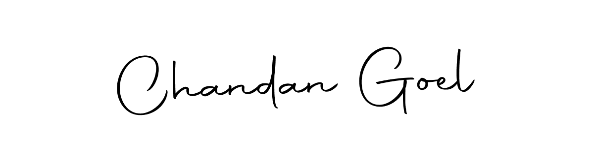Also we have Chandan Goel name is the best signature style. Create professional handwritten signature collection using Autography-DOLnW autograph style. Chandan Goel signature style 10 images and pictures png