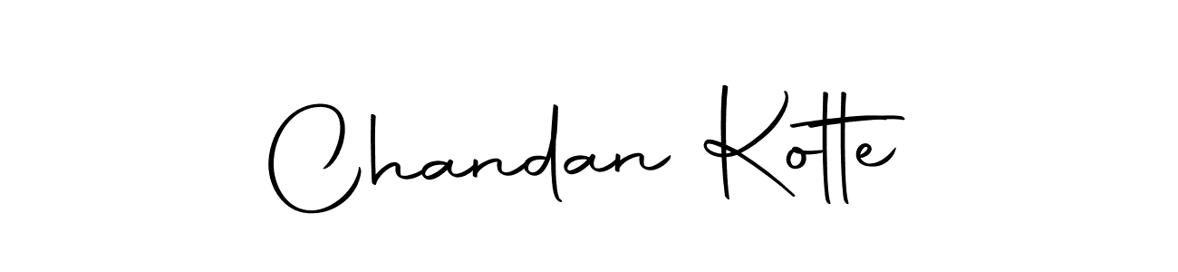 Design your own signature with our free online signature maker. With this signature software, you can create a handwritten (Autography-DOLnW) signature for name Chandan Kotte. Chandan Kotte signature style 10 images and pictures png