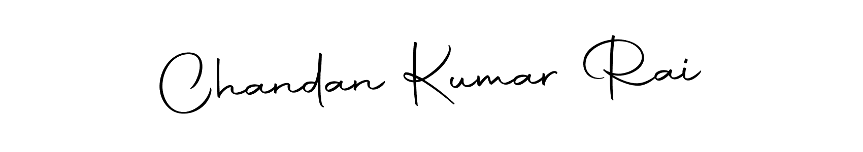 Create a beautiful signature design for name Chandan Kumar Rai. With this signature (Autography-DOLnW) fonts, you can make a handwritten signature for free. Chandan Kumar Rai signature style 10 images and pictures png