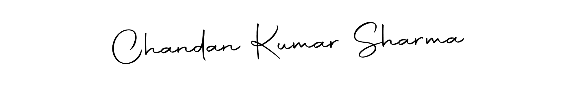 Make a beautiful signature design for name Chandan Kumar Sharma. With this signature (Autography-DOLnW) style, you can create a handwritten signature for free. Chandan Kumar Sharma signature style 10 images and pictures png