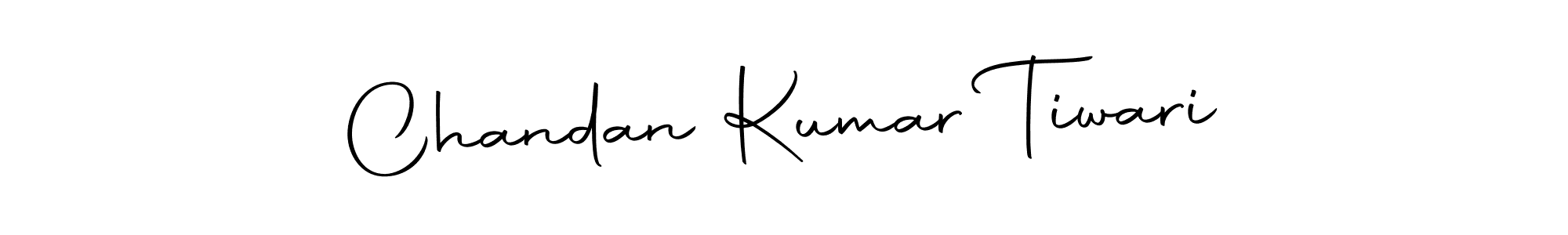 Make a beautiful signature design for name Chandan Kumar Tiwari. With this signature (Autography-DOLnW) style, you can create a handwritten signature for free. Chandan Kumar Tiwari signature style 10 images and pictures png