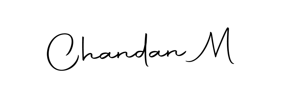 Here are the top 10 professional signature styles for the name Chandan M. These are the best autograph styles you can use for your name. Chandan M signature style 10 images and pictures png