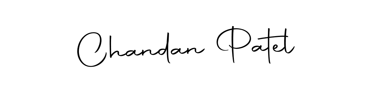 Design your own signature with our free online signature maker. With this signature software, you can create a handwritten (Autography-DOLnW) signature for name Chandan Patel. Chandan Patel signature style 10 images and pictures png