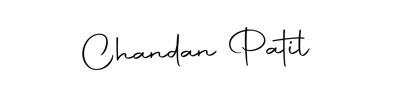Make a beautiful signature design for name Chandan Patil. With this signature (Autography-DOLnW) style, you can create a handwritten signature for free. Chandan Patil signature style 10 images and pictures png