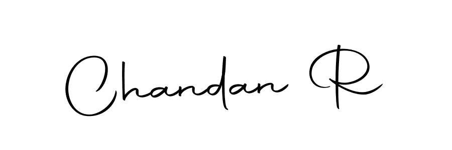 You should practise on your own different ways (Autography-DOLnW) to write your name (Chandan R) in signature. don't let someone else do it for you. Chandan R signature style 10 images and pictures png