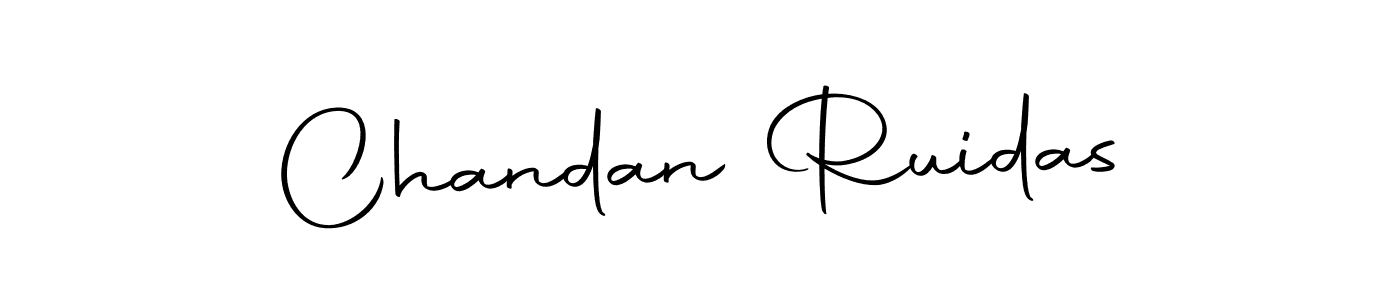How to make Chandan Ruidas signature? Autography-DOLnW is a professional autograph style. Create handwritten signature for Chandan Ruidas name. Chandan Ruidas signature style 10 images and pictures png