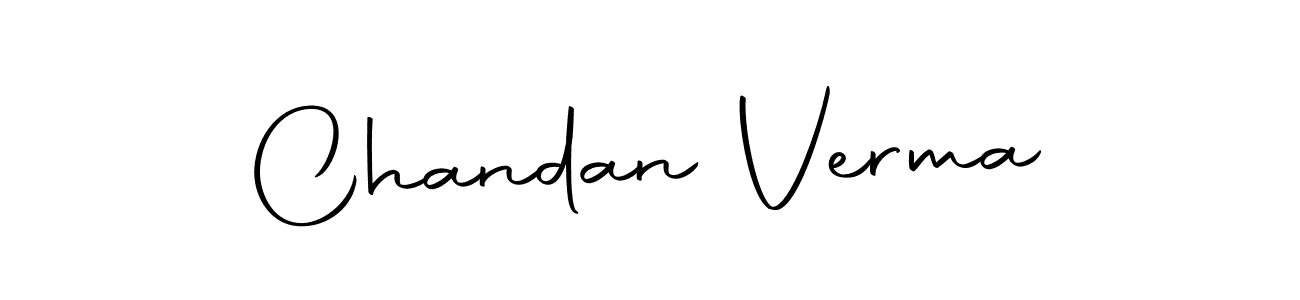 Make a short Chandan Verma signature style. Manage your documents anywhere anytime using Autography-DOLnW. Create and add eSignatures, submit forms, share and send files easily. Chandan Verma signature style 10 images and pictures png