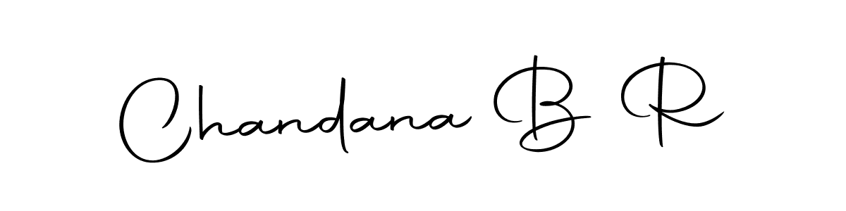 Make a beautiful signature design for name Chandana B R. Use this online signature maker to create a handwritten signature for free. Chandana B R signature style 10 images and pictures png