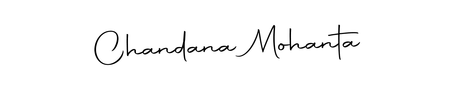 Make a beautiful signature design for name Chandana Mohanta. With this signature (Autography-DOLnW) style, you can create a handwritten signature for free. Chandana Mohanta signature style 10 images and pictures png