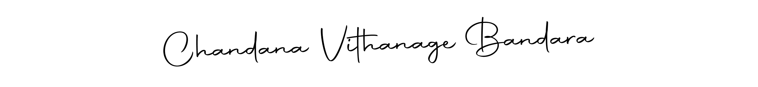 Here are the top 10 professional signature styles for the name Chandana Vithanage Bandara. These are the best autograph styles you can use for your name. Chandana Vithanage Bandara signature style 10 images and pictures png