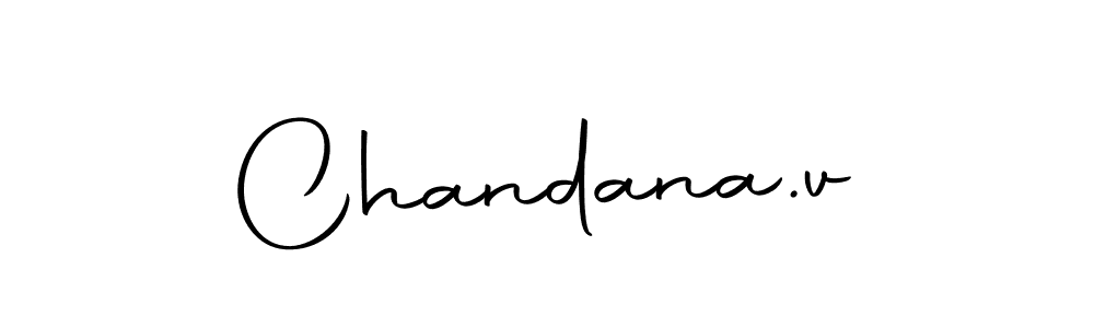 The best way (Autography-DOLnW) to make a short signature is to pick only two or three words in your name. The name Chandana.v include a total of six letters. For converting this name. Chandana.v signature style 10 images and pictures png
