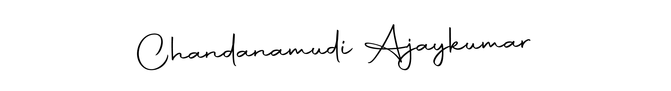 Chandanamudi Ajaykumar stylish signature style. Best Handwritten Sign (Autography-DOLnW) for my name. Handwritten Signature Collection Ideas for my name Chandanamudi Ajaykumar. Chandanamudi Ajaykumar signature style 10 images and pictures png