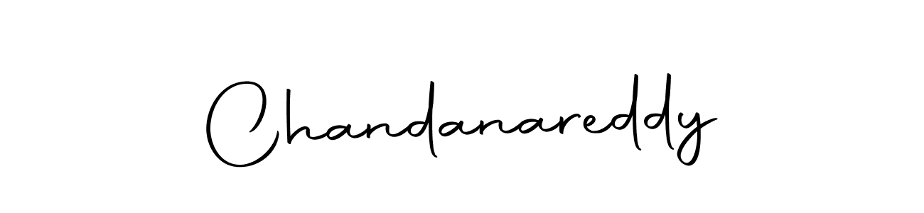 How to make Chandanareddy name signature. Use Autography-DOLnW style for creating short signs online. This is the latest handwritten sign. Chandanareddy signature style 10 images and pictures png