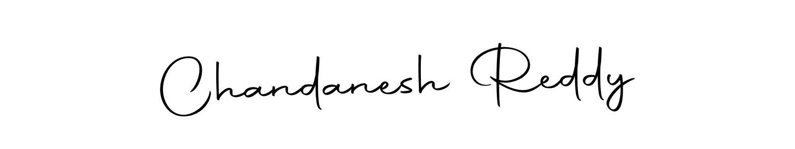Make a short Chandanesh Reddy signature style. Manage your documents anywhere anytime using Autography-DOLnW. Create and add eSignatures, submit forms, share and send files easily. Chandanesh Reddy signature style 10 images and pictures png