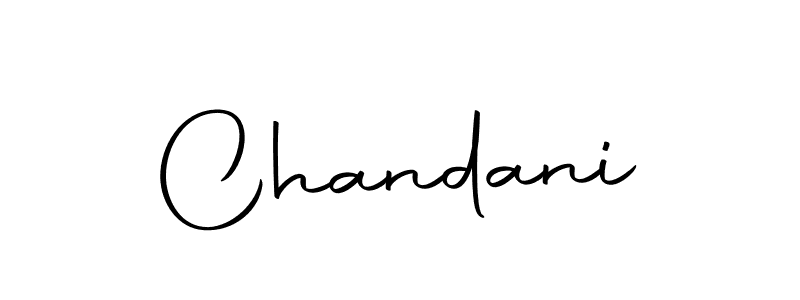 Make a beautiful signature design for name Chandani. Use this online signature maker to create a handwritten signature for free. Chandani signature style 10 images and pictures png