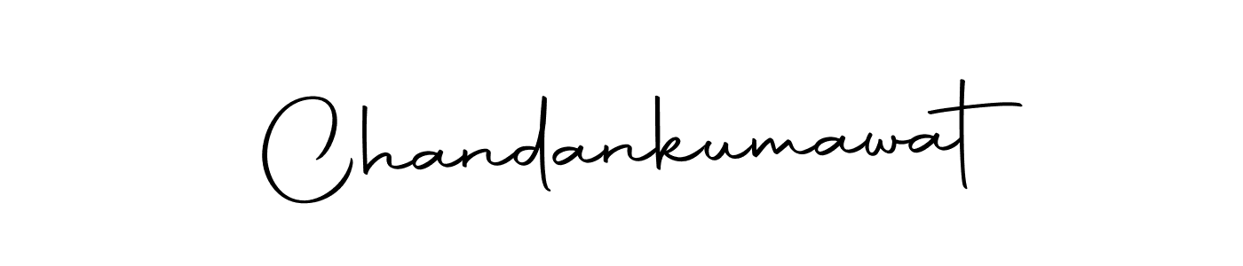 Create a beautiful signature design for name Chandankumawat. With this signature (Autography-DOLnW) fonts, you can make a handwritten signature for free. Chandankumawat signature style 10 images and pictures png