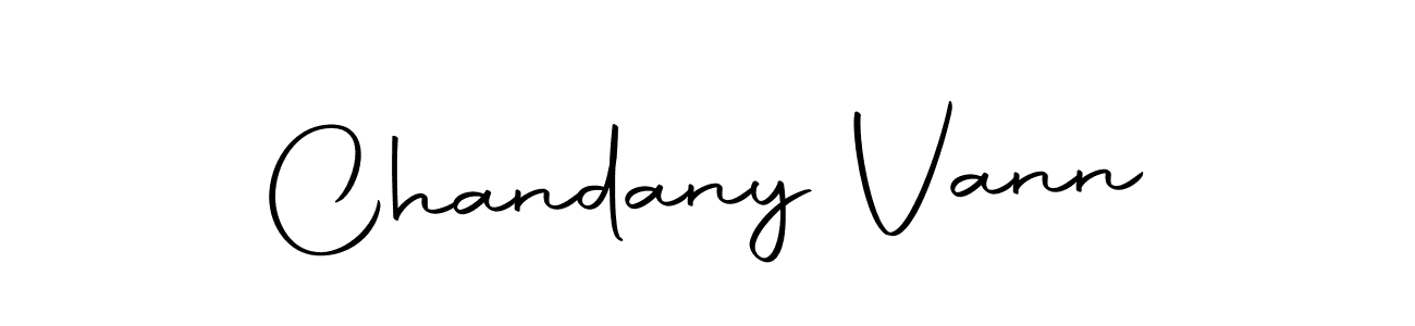 Make a short Chandany Vann signature style. Manage your documents anywhere anytime using Autography-DOLnW. Create and add eSignatures, submit forms, share and send files easily. Chandany Vann signature style 10 images and pictures png