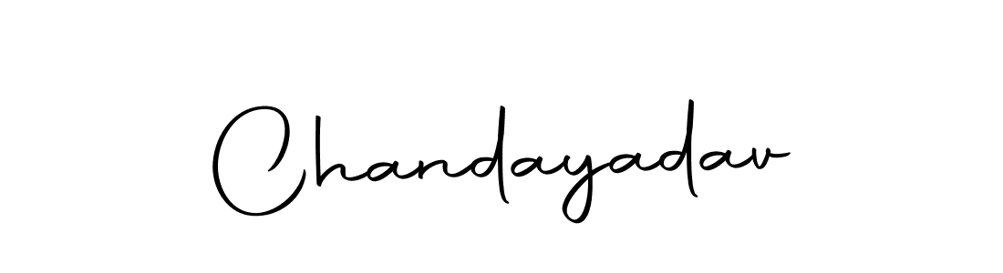How to make Chandayadav signature? Autography-DOLnW is a professional autograph style. Create handwritten signature for Chandayadav name. Chandayadav signature style 10 images and pictures png