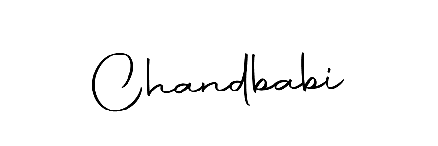 Also we have Chandbabi name is the best signature style. Create professional handwritten signature collection using Autography-DOLnW autograph style. Chandbabi signature style 10 images and pictures png