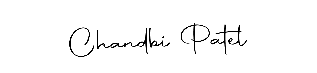 How to make Chandbi Patel signature? Autography-DOLnW is a professional autograph style. Create handwritten signature for Chandbi Patel name. Chandbi Patel signature style 10 images and pictures png