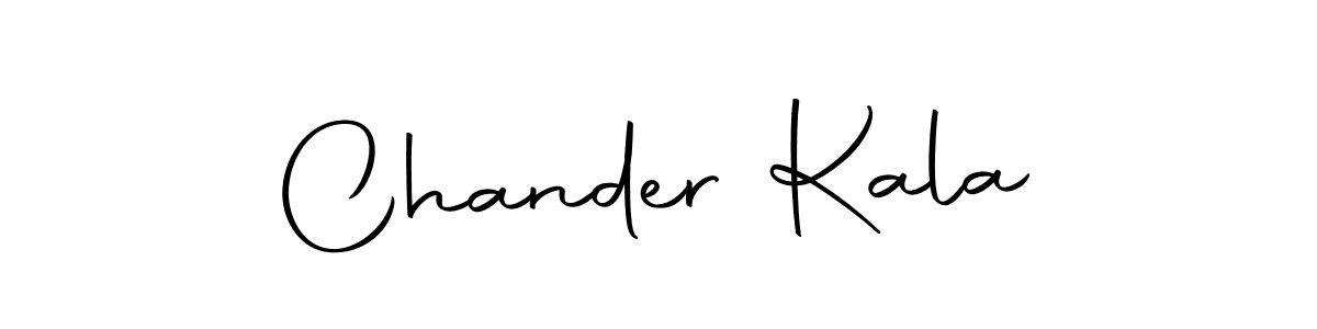 Make a beautiful signature design for name Chander Kala. With this signature (Autography-DOLnW) style, you can create a handwritten signature for free. Chander Kala signature style 10 images and pictures png