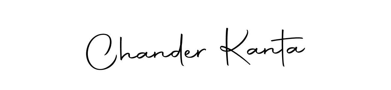 Create a beautiful signature design for name Chander Kanta. With this signature (Autography-DOLnW) fonts, you can make a handwritten signature for free. Chander Kanta signature style 10 images and pictures png