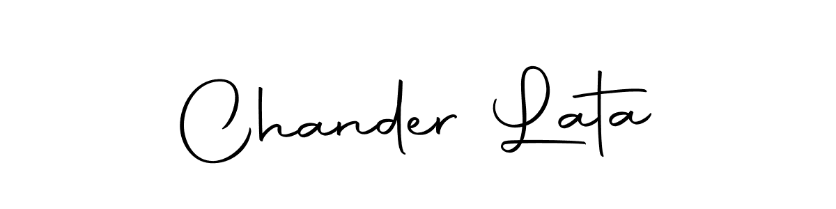 Make a beautiful signature design for name Chander Lata. With this signature (Autography-DOLnW) style, you can create a handwritten signature for free. Chander Lata signature style 10 images and pictures png