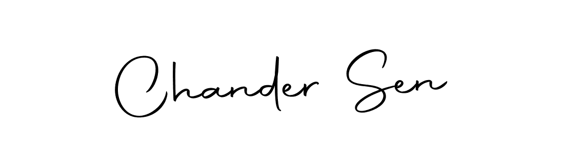 Chander Sen stylish signature style. Best Handwritten Sign (Autography-DOLnW) for my name. Handwritten Signature Collection Ideas for my name Chander Sen. Chander Sen signature style 10 images and pictures png