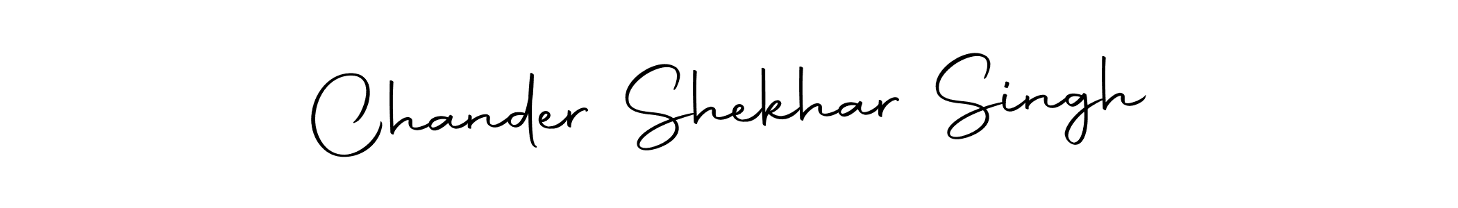 Design your own signature with our free online signature maker. With this signature software, you can create a handwritten (Autography-DOLnW) signature for name Chander Shekhar Singh. Chander Shekhar Singh signature style 10 images and pictures png