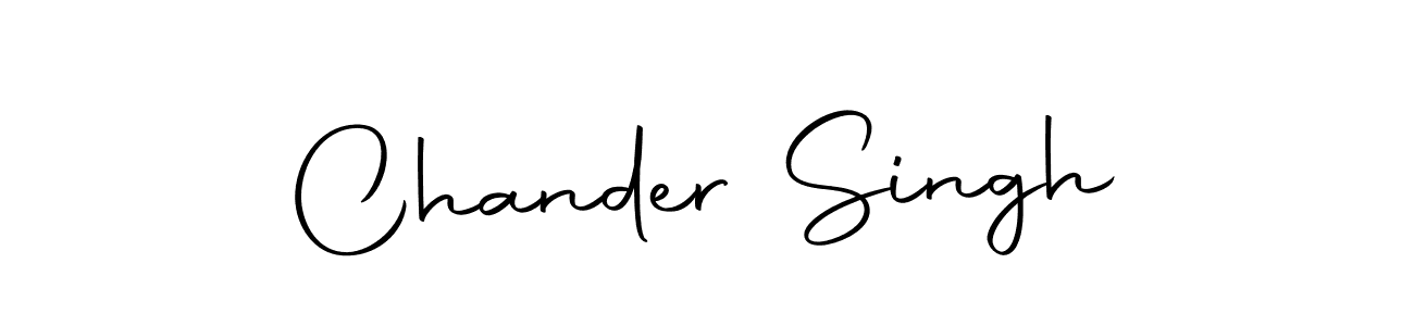 Create a beautiful signature design for name Chander Singh. With this signature (Autography-DOLnW) fonts, you can make a handwritten signature for free. Chander Singh signature style 10 images and pictures png